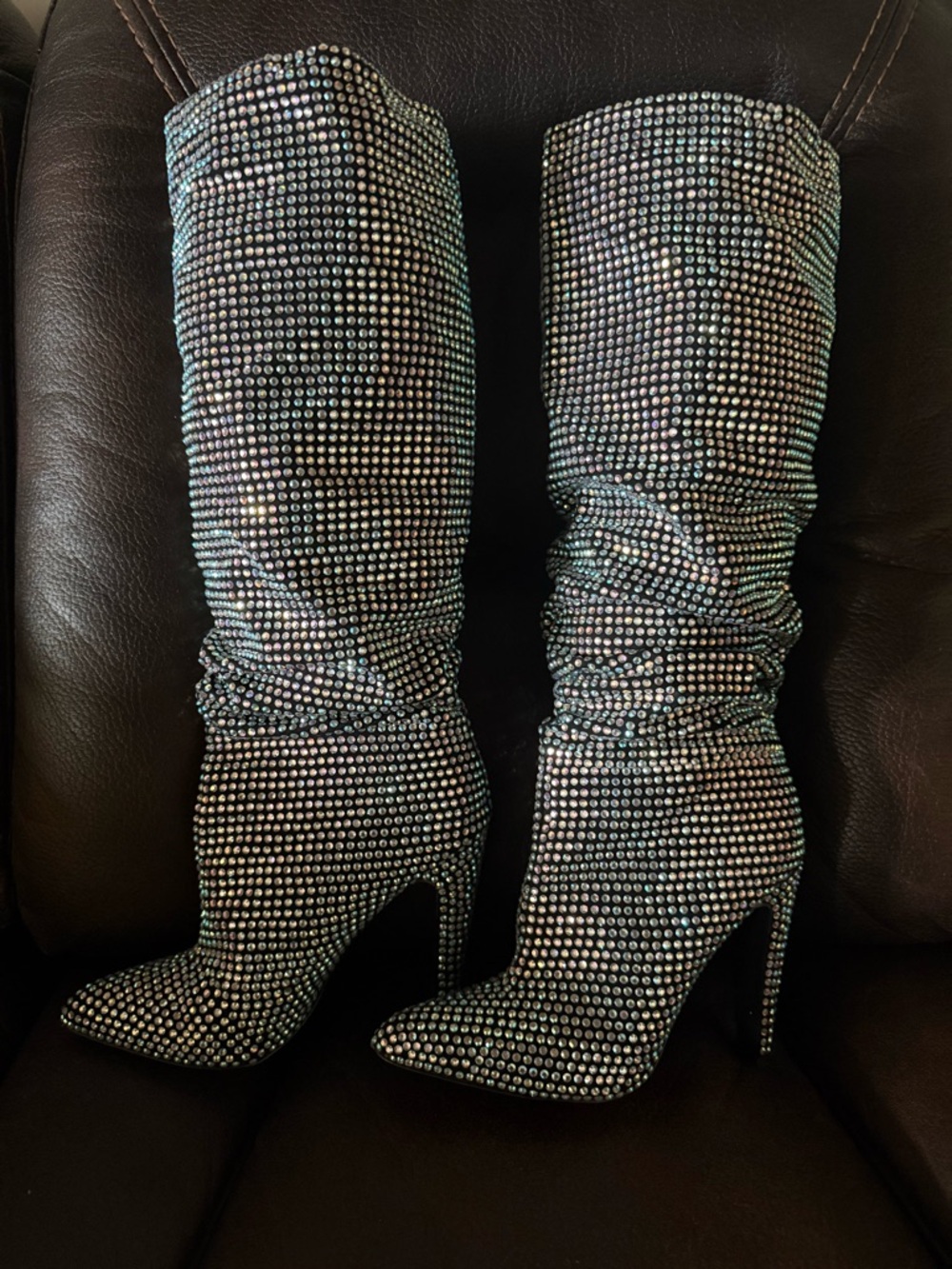 Steve Madden Crushing Rhinestone Boots - Picture 4 of 11